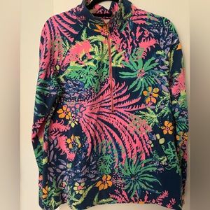 Lilly P quarter zip jacket